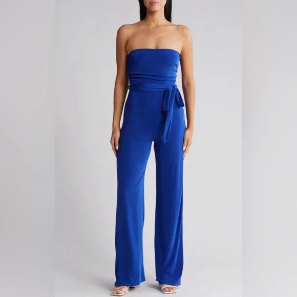 New! Strapless Jumpsuit - Picture 1 of 5